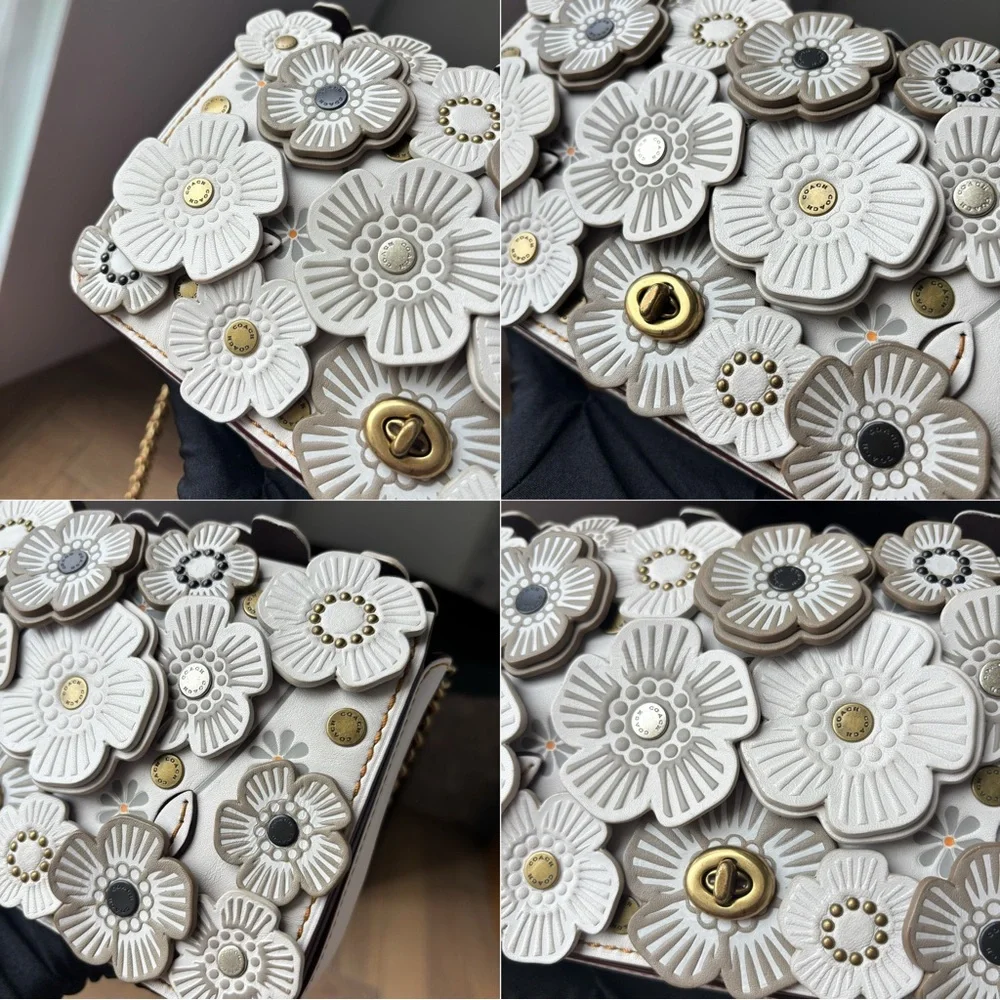 COACH Dinky With Tea Rose White